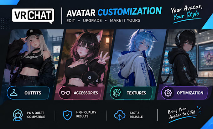 edit customize and optimize your vrchat avatar