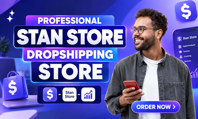 setup stan store, stan store marketing stan store promotion and design