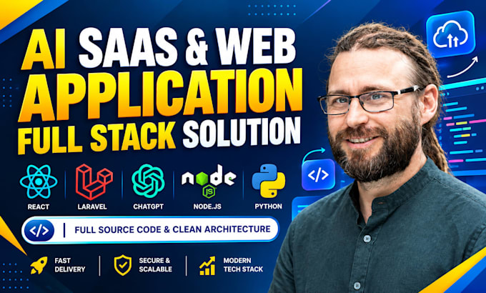develop custom web application, ai powered software developer for saas ai agents