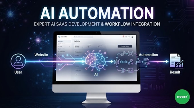 develop an ai web app, ai saas and custom ai software