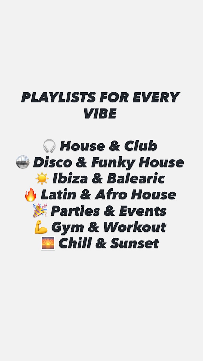 professionally curate a custom spotify playlist