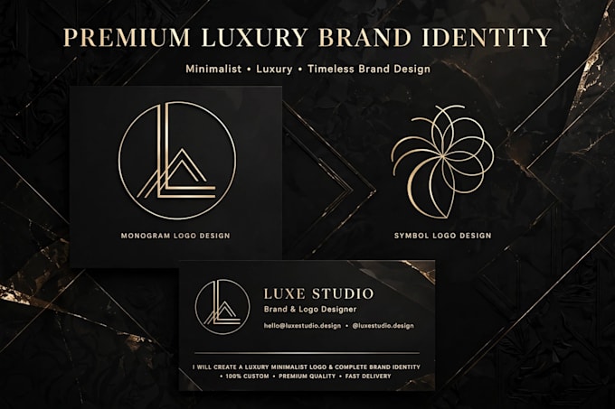 design minimalist luxury logo