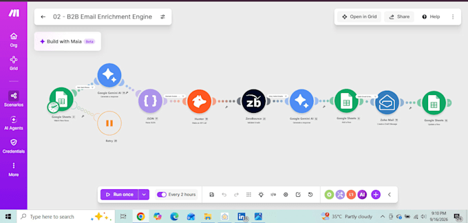 build an ai email auto responder and lead reply system in make com