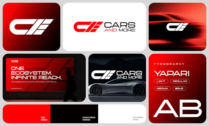 design logo and branding kit for your brand
