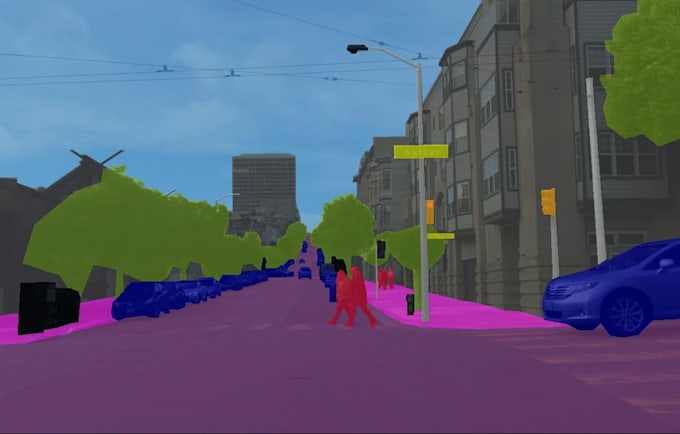do image annotation, segmentation, bounding box, text labelling and cvat for ml