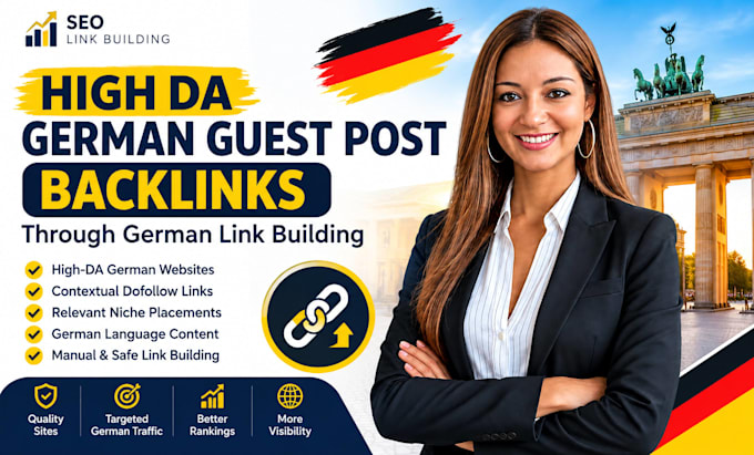 do high da SEO dofollow german guest post backlinks through german link building