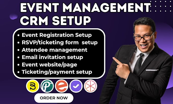 do event CRM cvent bizzabo aisle planner planning pod eventbrite rsvpify vfairs