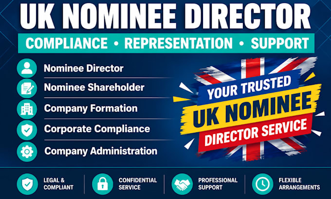 provide UK nominee director and nominee shareholder