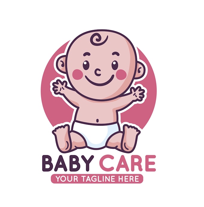 create an adorable logo for kids clothing brands