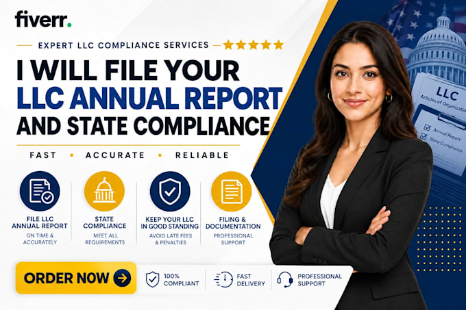 file your llc annual report and state compliance