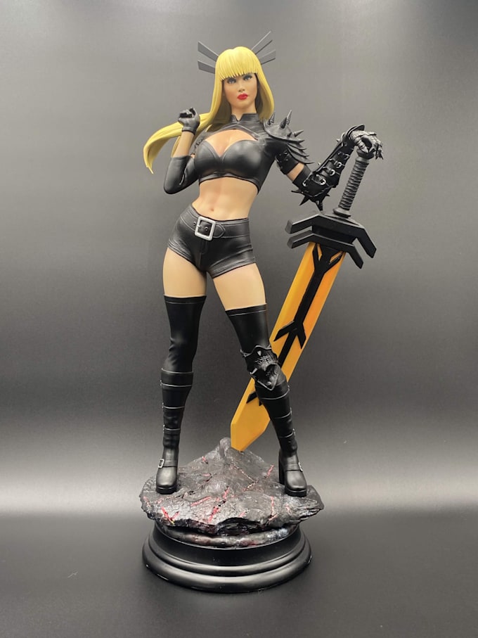 3d print and hand paint your model