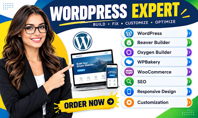 build a modern wordpress website using beaver builder, oxygen builder, wpbakery