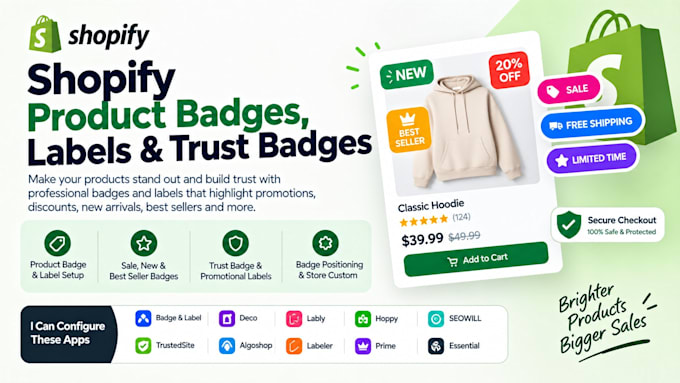 setup shopify badge and label deco lably hoppy seowill trustedsite algoshop