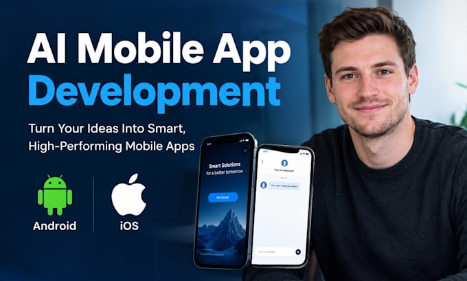 build ai mobile app development ios app ai app creation chatbot app developer