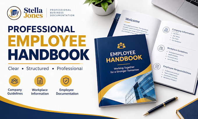 create a professional employee handbook for your business