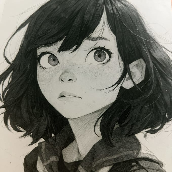 draw commission into anime or manga style art