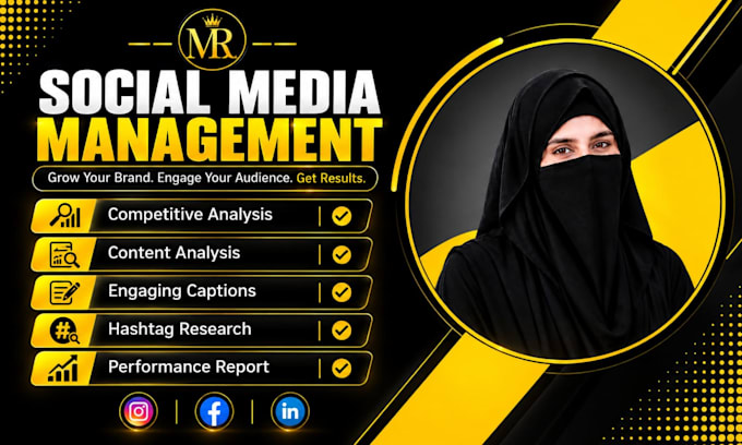 do social media management and competitive analysis