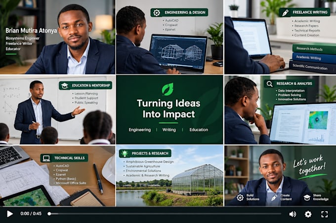be your academic and technical writing expert