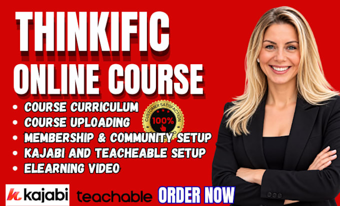 be your thinkific kajabi online course expert course upload and elearning video