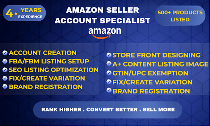 set up SEO amazon fba fbm account product listings for private label