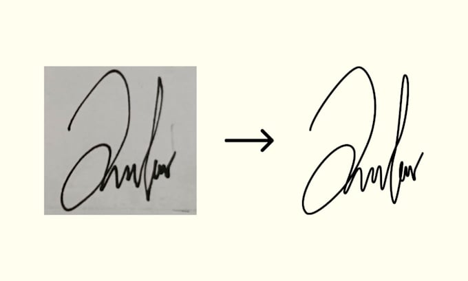 turn your signature into clean vector svg