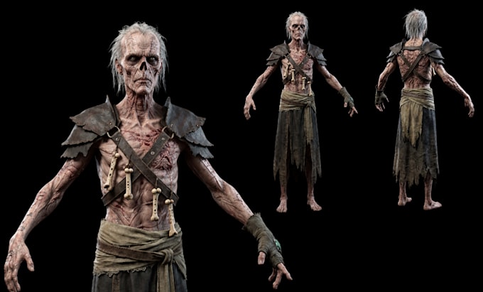 design 3d model for games, vrchat, and animation