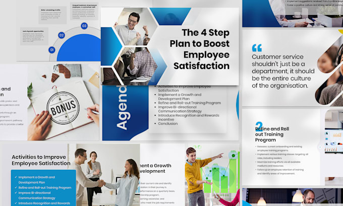 design employee training and onboarding powerpoint presentations