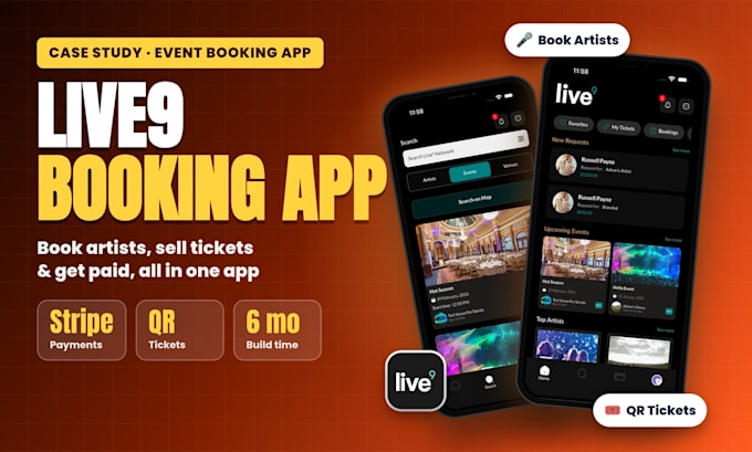 build your mobile app for iphone and android, ready for the stores