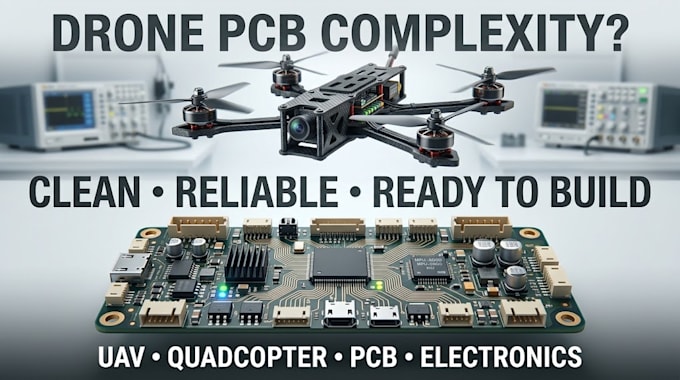 design drone electronics uav hardware and quadcopter pcb systems