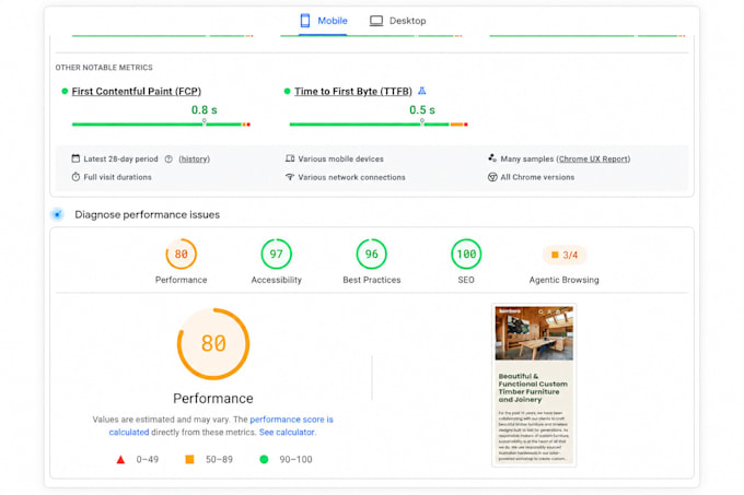 do professionally shopify speed optimization for mobile and desktop