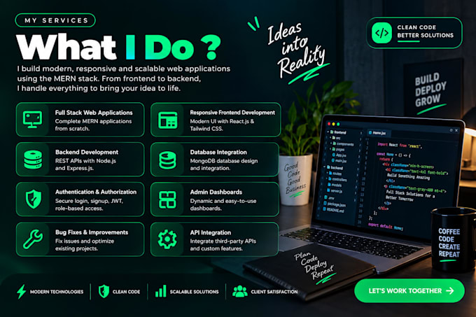 build a full stack mern web application