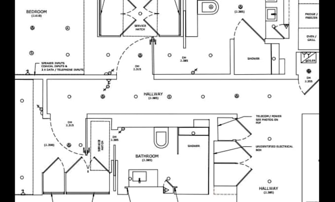 create construction layout and site survey plans
