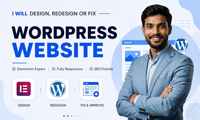 build wordpress elementor website with elementor pro expert solutions
