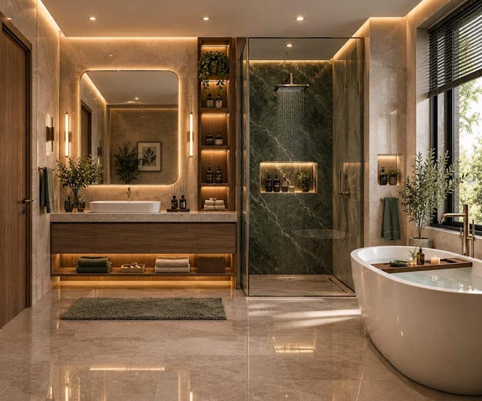 do 3d rendering, interior design, exterior design and decoration