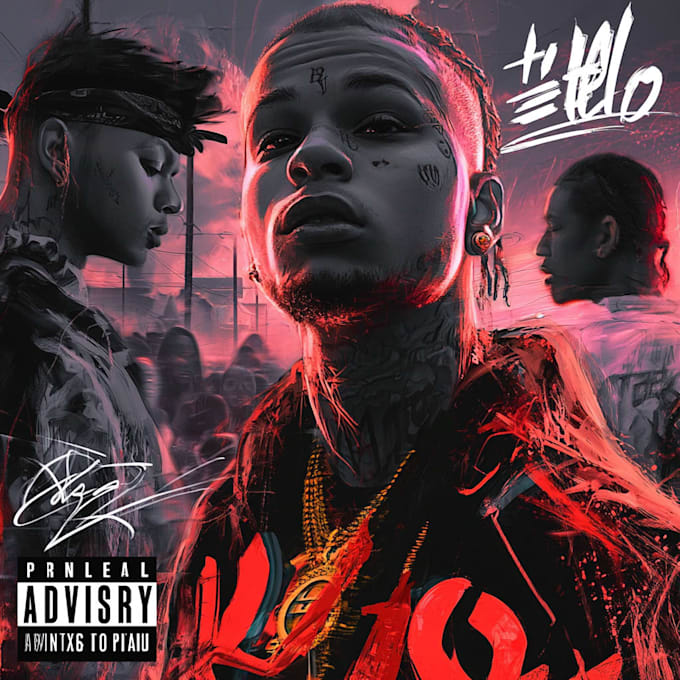 design a mixtape cover or album cover