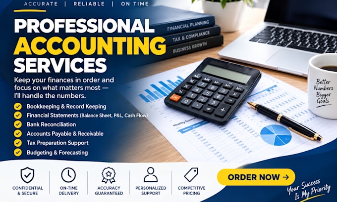 do professional bookkeeping and accounting for your business