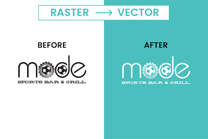 do raster to vector conversion