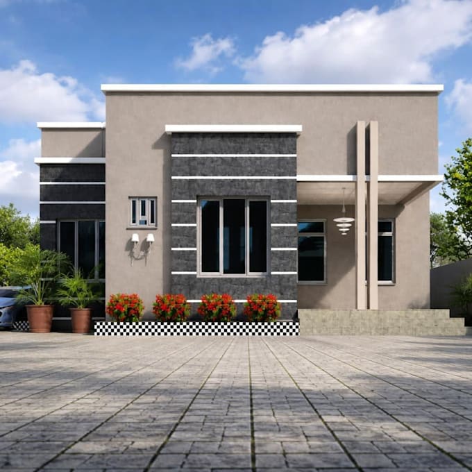 Do 3d rendering, architecture design for interior, exterior by Travis ...