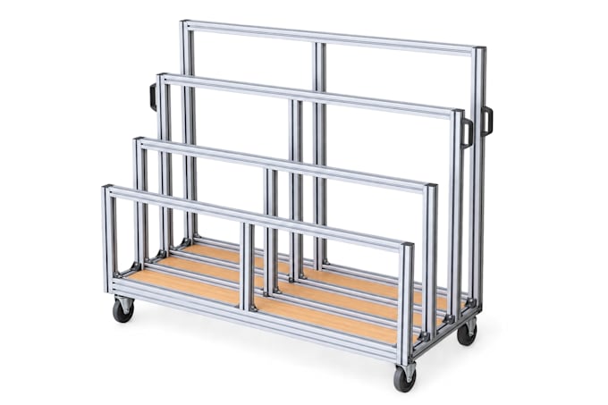design aluminum extrusion frames and industrial workstations