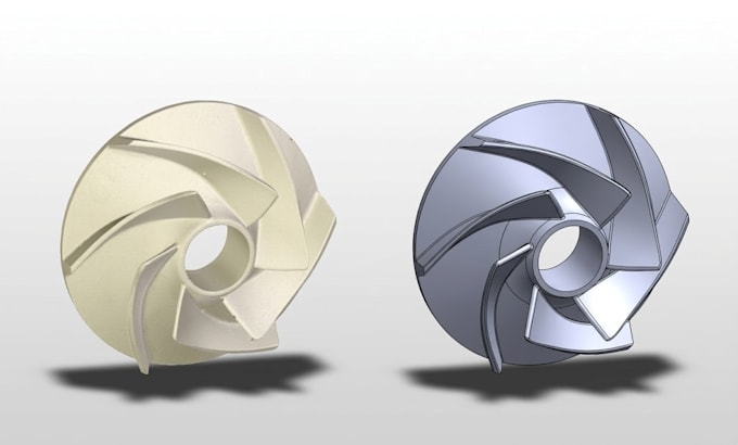 scan to cad, mesh to solid and technical drawings for 3d printing and cnc design