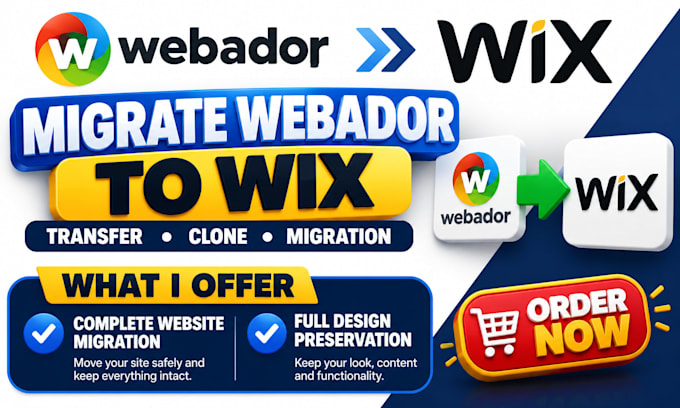 migrate webador to wix transfer clone webador website to wix migration