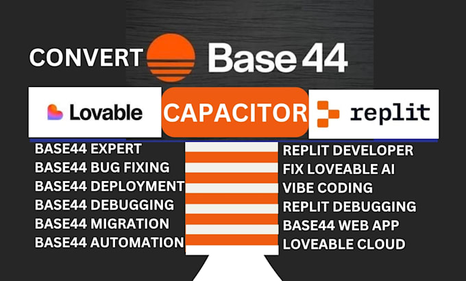 convert base44, loveable app to capacitor native IOS and android app publish