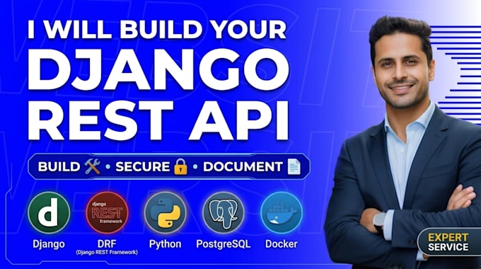 build a django rest API backend for your web or mobile app