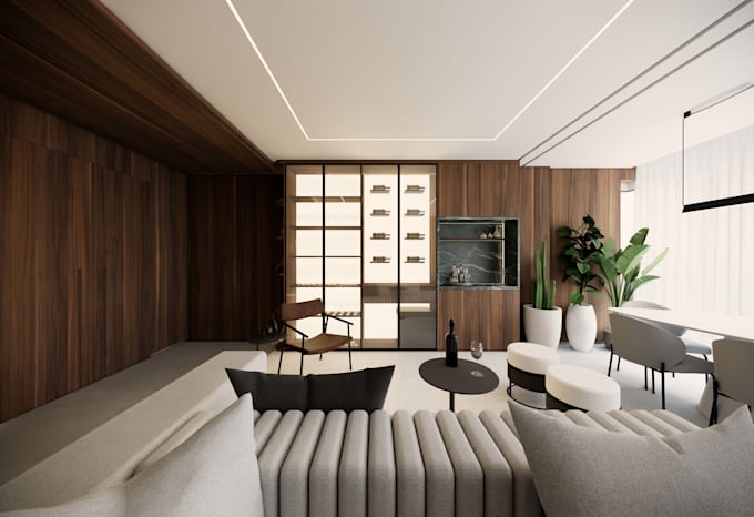 create photorealistic 3d interior renderings and walkthroughs