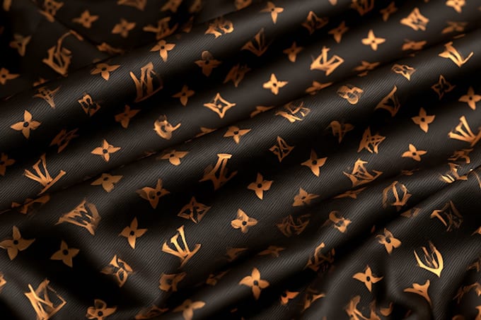 design a seamless luxury monogram pattern for your brand
