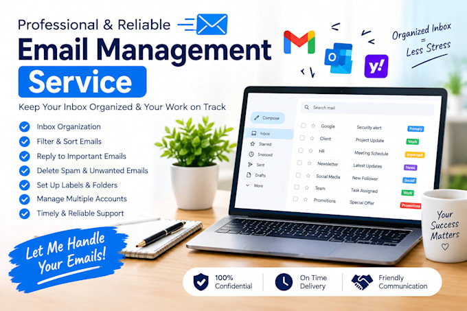 be your email management virtual assistant