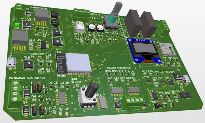 design custom pcb schematics and layout