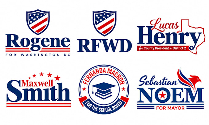 create unique professional political and election logo