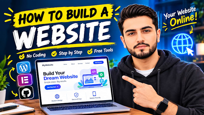 design eye catching youtube thumbnail