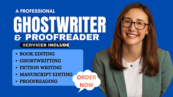 ghostwrite, proofread your urban fantasy ya fantasy ebook